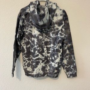 Lululemon All Yours Hoodie Sweatshirt Tie Dye Fleece Marmoleado Women's Size 4